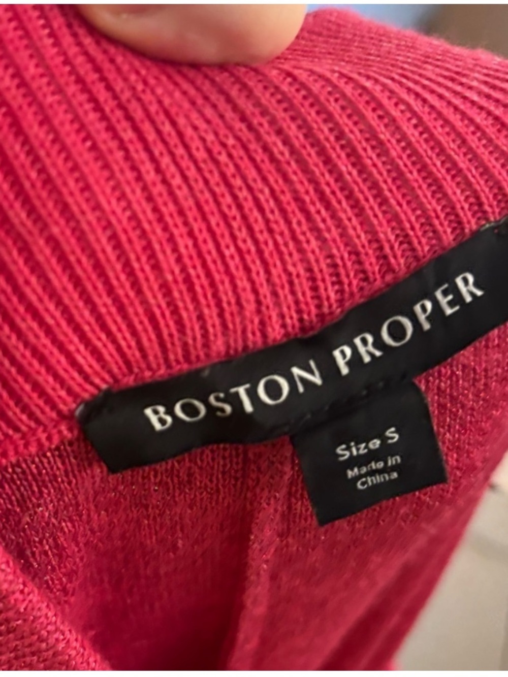 Boston Proper Fuchsia Wide-Leg Rhinestone Pants Size Small - Picture 2 of 4